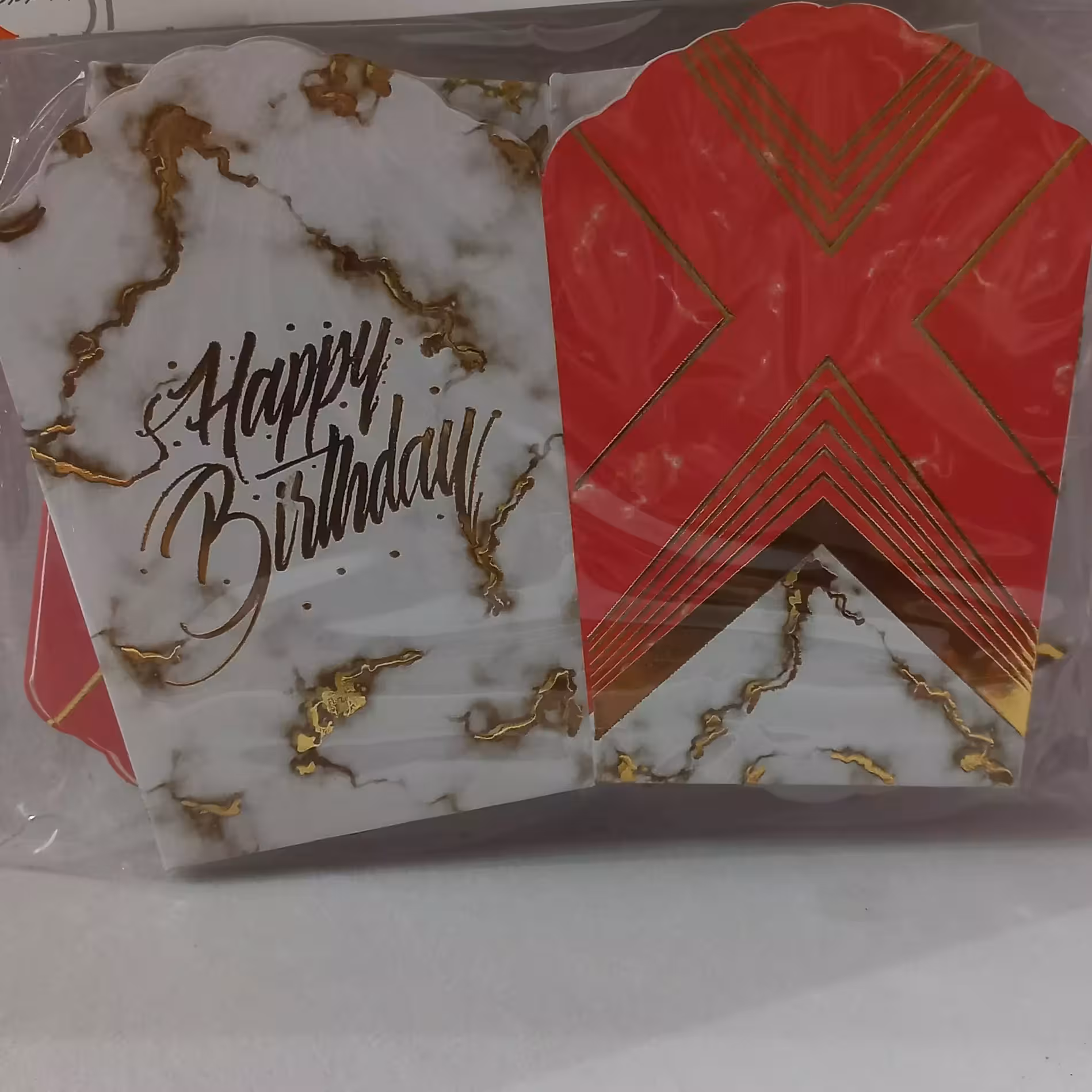 تم تولد ظرف پاپ کرن تم گرانیت قرمز(پک 10عددی)