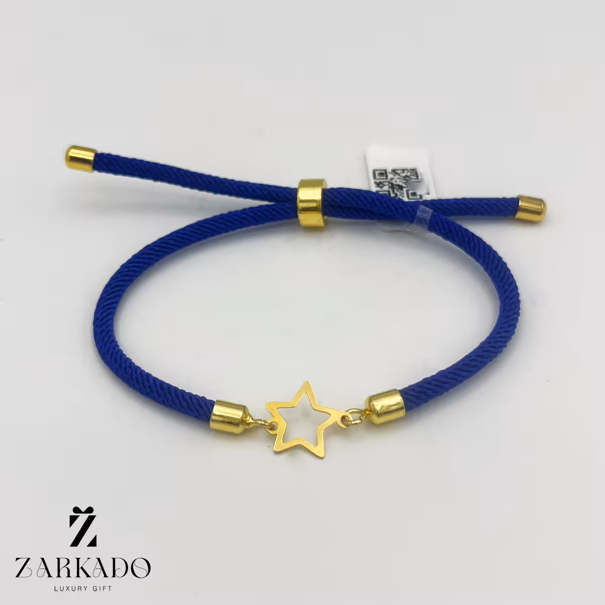 دستبند بندی طلا طرح ستاره کد B25987