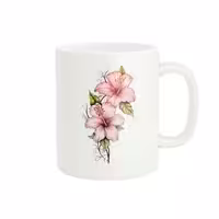 ماگ پاد آفرین طرح گل کد572