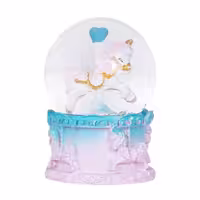 گوی برفی چراغدار کوچک طرح اسب کاروسل