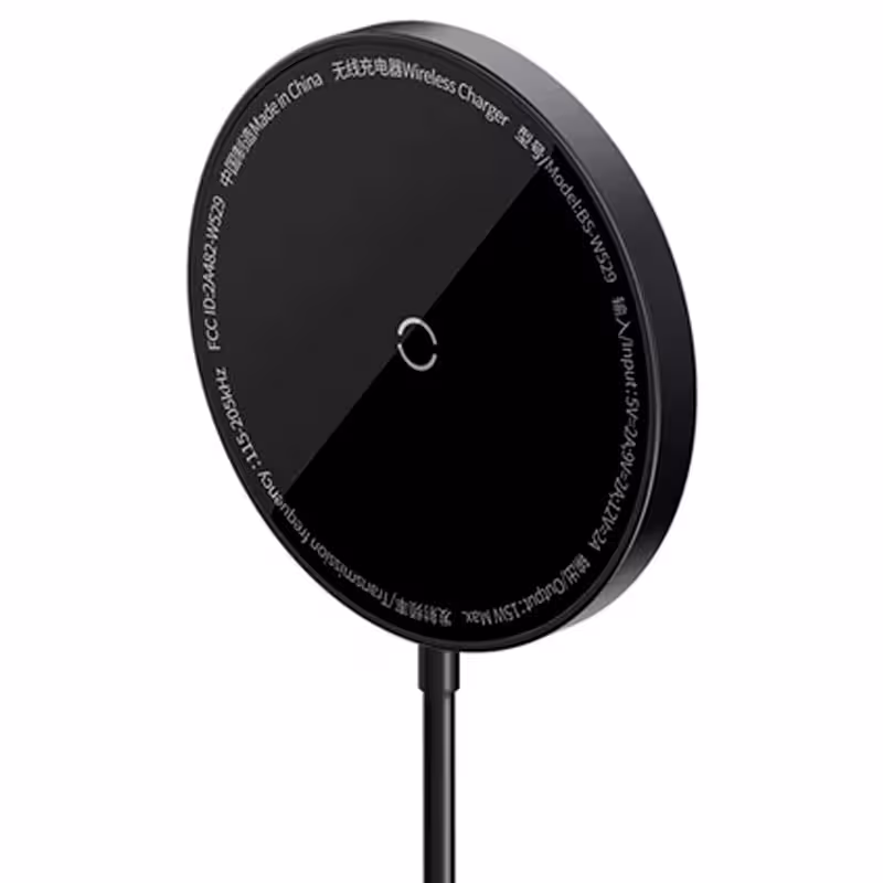 شارژر وایرلس مغناطیسی باسئوس سری Simple Mini3 مدل CCJJ04000