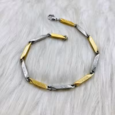 دستبند مدل کبریتی دورنگ