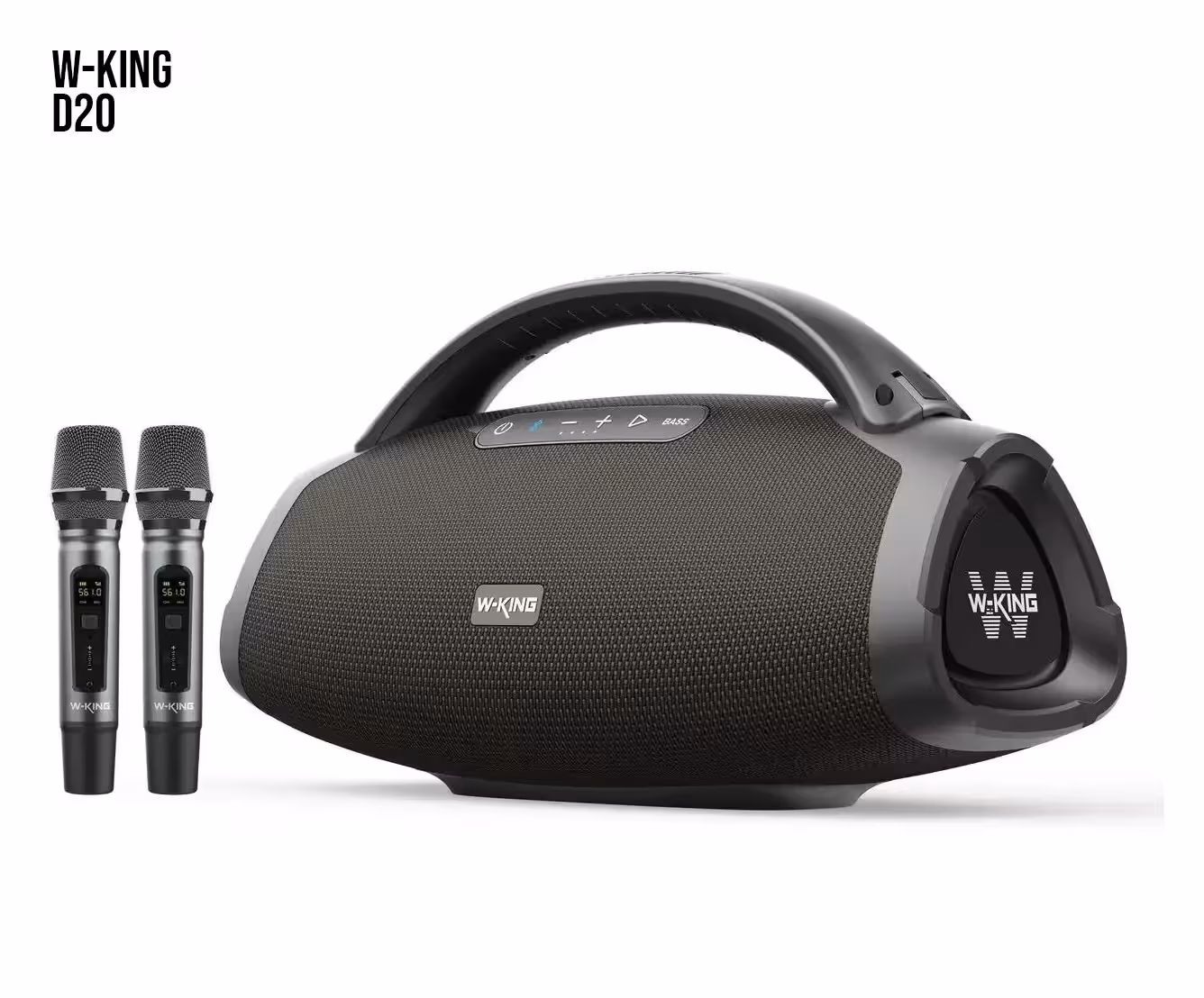 اسپیکر‌ بلوتوثی قابل حمل W-king مدل D20 همراه با میکروفون