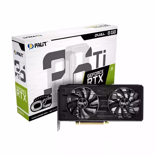 کارت گرافیک پلیت GeForce RTX 3060 Ti Dual OC 8G