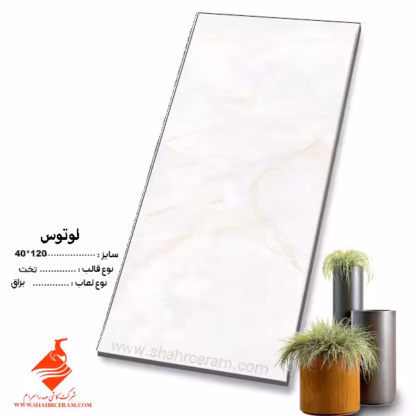 سرامیک لوتوس 120*40 صدرا سرام