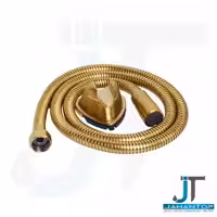 شلنگ توالت فنری ریز بافت مهره برنجی طلامات