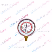 ساعت قرمز گیج شارژ گاز کولر مدل R12-R404-R134a-R22