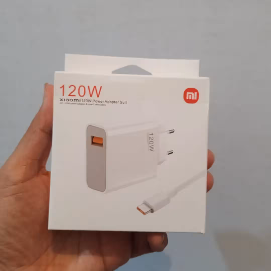 شارژر شیاومی ادابتور 120W با کابل