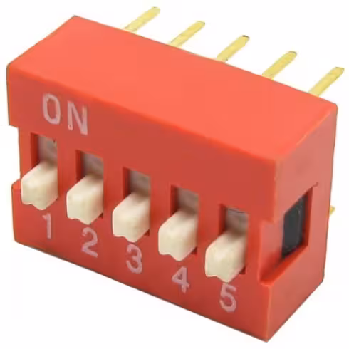 دیپ سوییچ DIP SWITCH-05RN