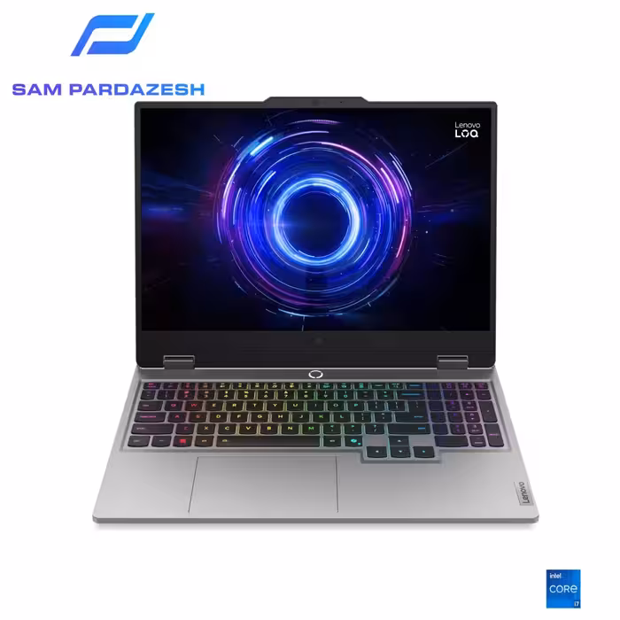 لپ تاپ گیمینگ لنوو 15.6 اینچی Lenovo LOQ 15IRX10 Core i7 13700HX 32GB DDR5 1TB SSD RTX5060 8GB | سام پردازش