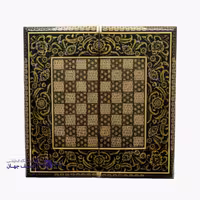تخته نرد و شطرنج خاتم 50 سانتی تشعیر