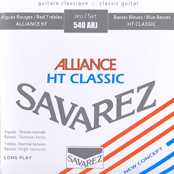 سیم گیتار ساوارز مدل 540 ARJSavarez 540ARJ Classic Guitar String