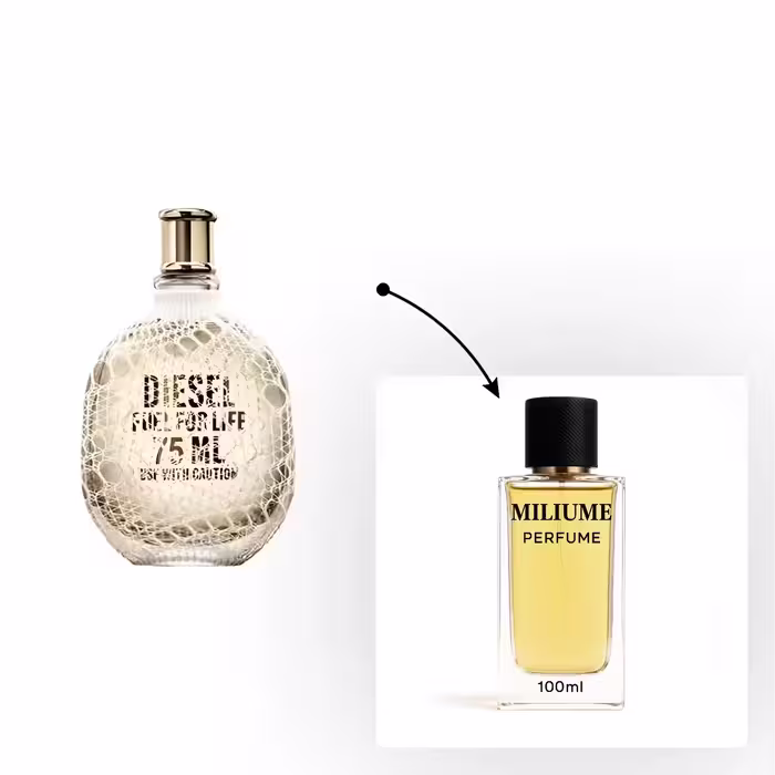 اسانس عطر Diesel Fuel For Life Femme برند RenneTouch - کد 1545 - دیزل فیول فور لایف 100ML - میلیوم پرفیوم