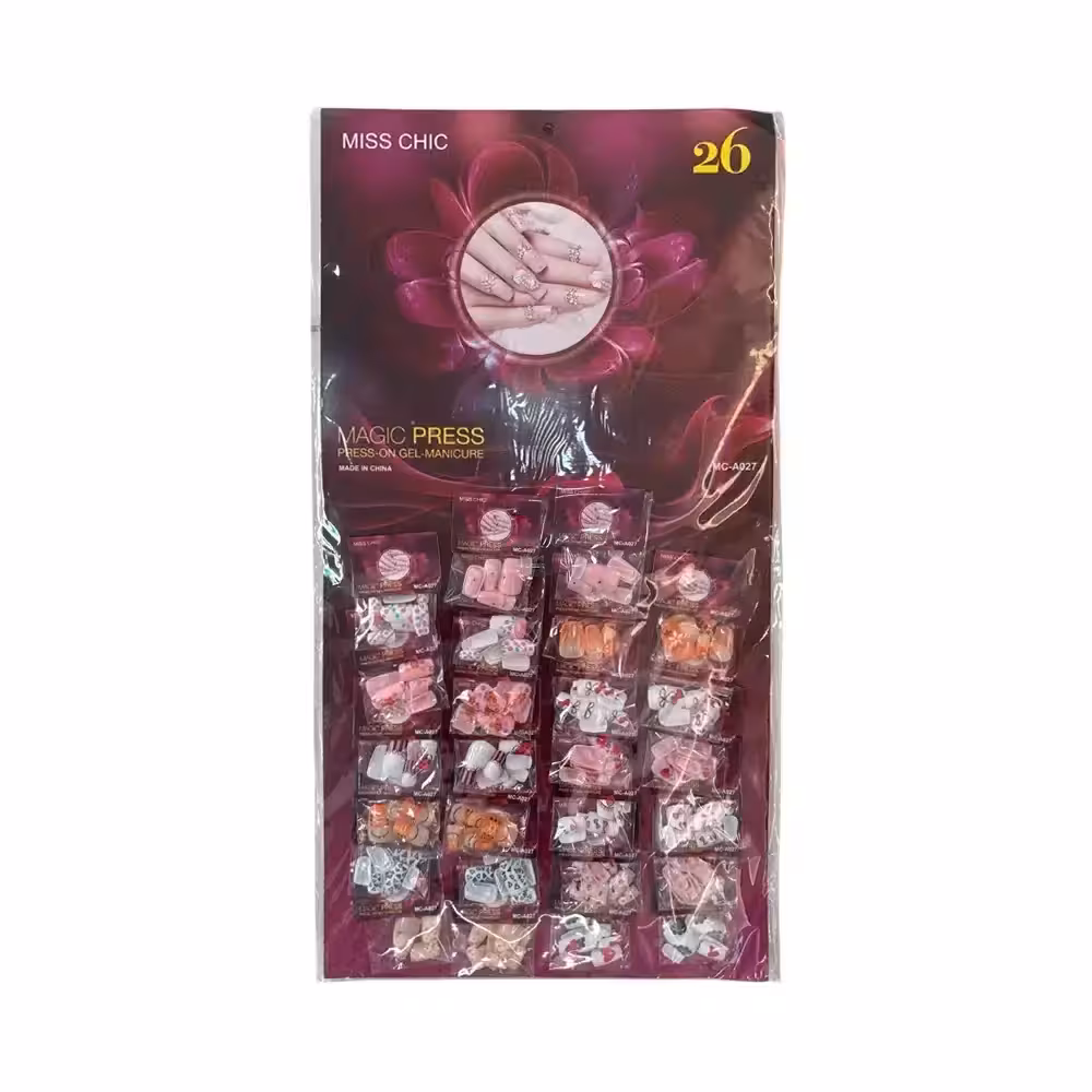 ناخن مصنوعی ورقی 26 عددی