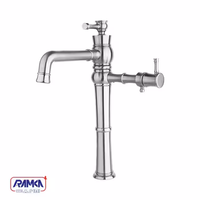 شیر ظرفشویی دومنظوره راسان مدل الیزه کروم مات