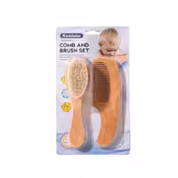 ست شانه برس چوبی نوزاد کوکی بِ بِ Kokibebe دو عددی
