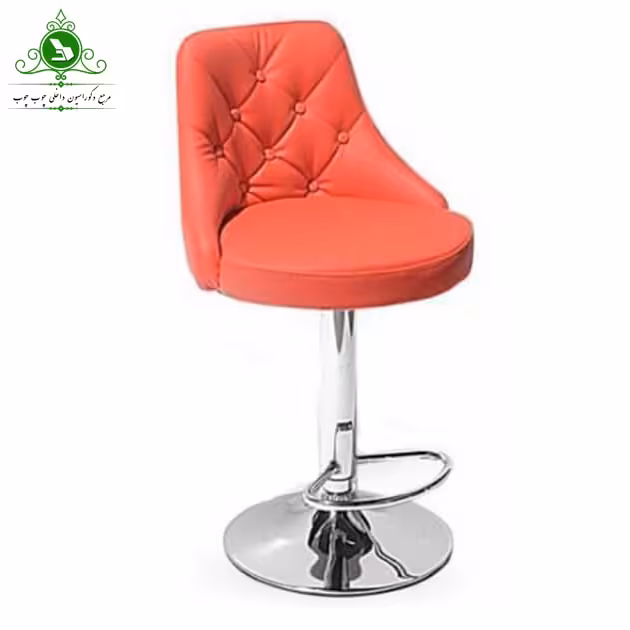 صندلی اپن مدل کف گرد دکمه دار