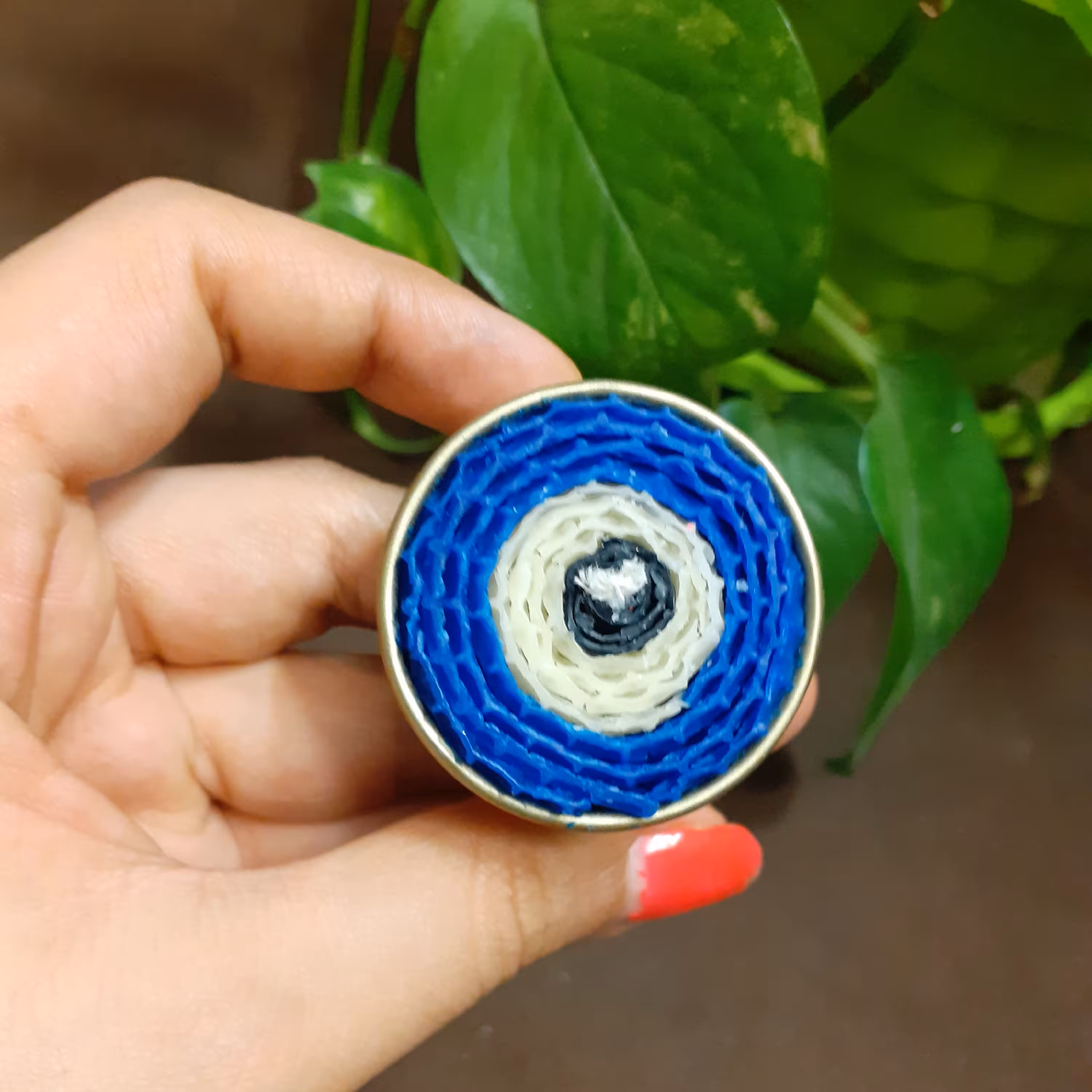 شمع چشم نظر با موم عسل