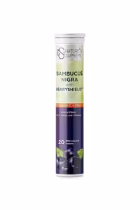 قرص جوشان آقطی سیاه Natures Supreme - بسته 20 عددی