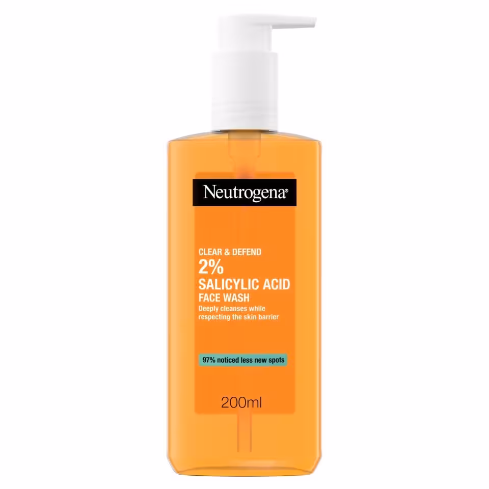 ژل شستشوی ضد جوش صورت نوتروژینا مدل Sivilce Karsiti | پاکسازی عمیق و درمان جوش‌های فعال