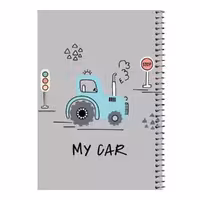 دفتر مشق 80 برگ اس جی مدل تراکتور