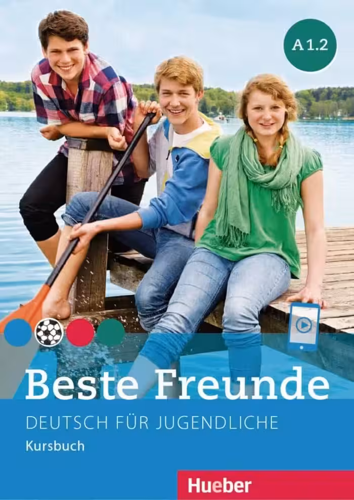 بسته فونده A1.2 | کتاب آلمانی Beste Freunde A1.2 (Kursbuch Arbeitsbuch)