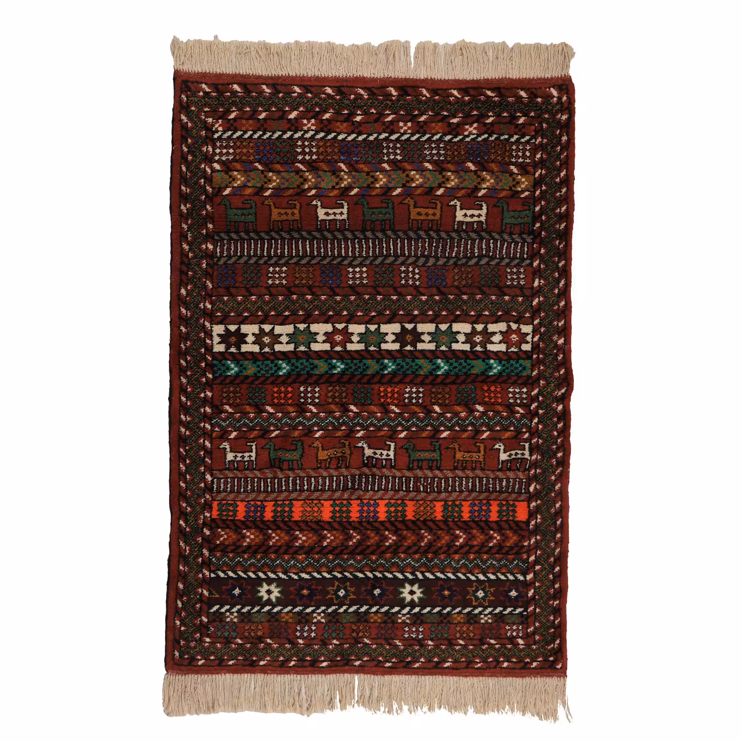 فرش دستباف دو و نیم متری مدل خراسان کد 4020211