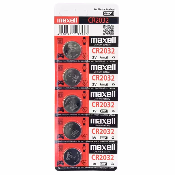 باتری سکه ای مکسل بسته 5 عددی مدل maxell cr2032