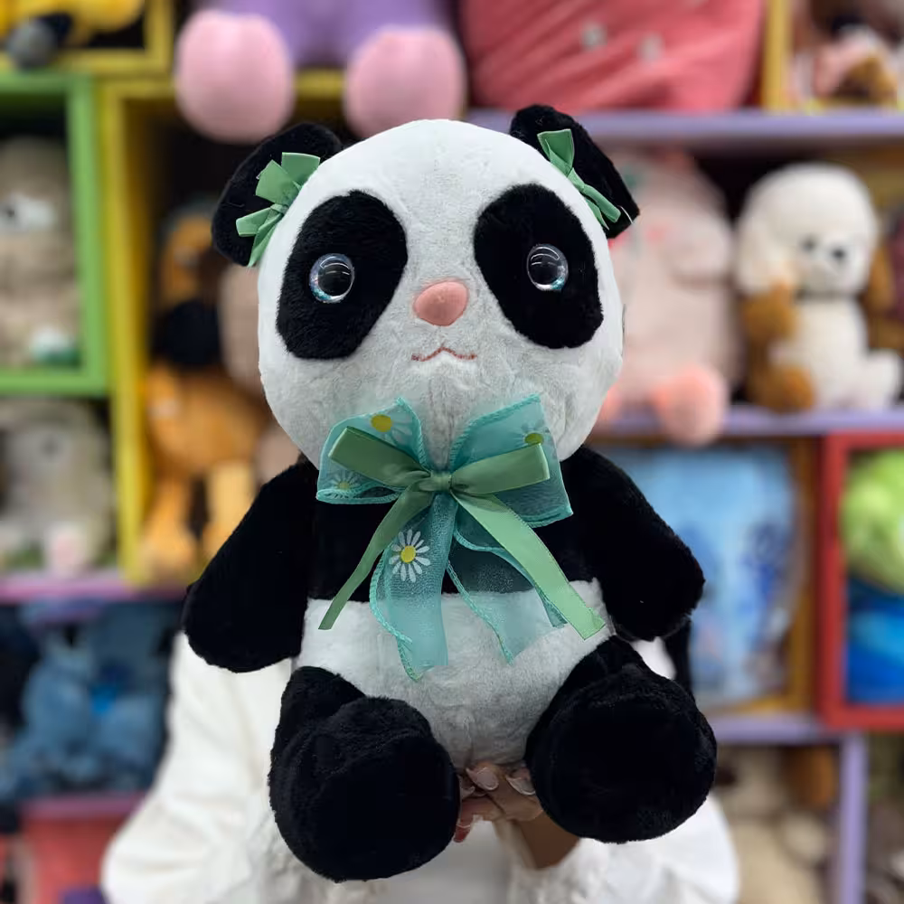 عروسک پاندا چشم تیله ای