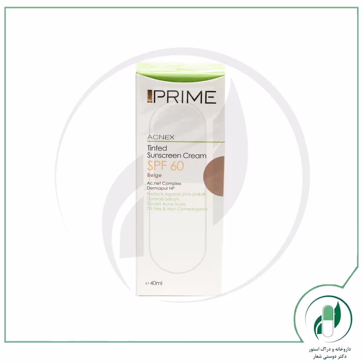 کرم ضد آفتاب رنگی SPF60 پریم – Prime
