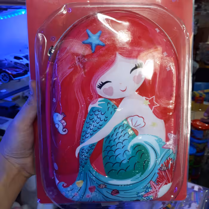 جامدادی کتابی زیبا و کیوت،طرح پری دریایی