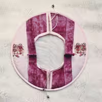 کاور قابلمه مخمل سایز 45 نازنین - طرح 95
