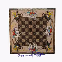 تخته نرد و شطرنج 50 سانتی چوگان کدnc55