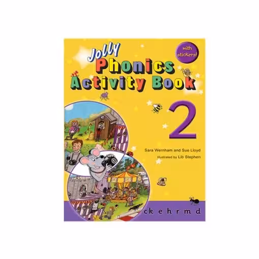 جولی فونیکس اکتیویتی بوک 2 | کتاب انگلیسی Jolly Phonics Activity Book 2
