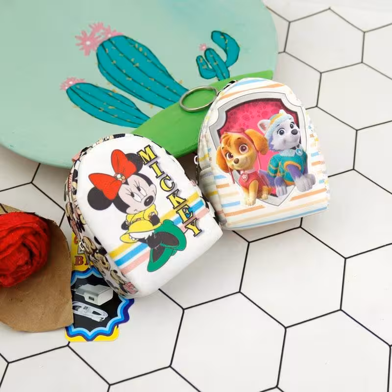 کیف کوله ای هندزفری و شارژر طرح فانتزی