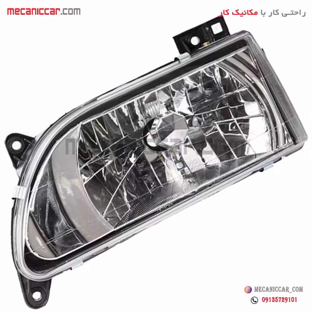 چراغ جلو شفاف چپ پراید (141)