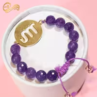 دستبند ماه تولد نقره