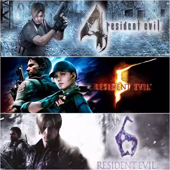 بازی Resident Evil Triple Pack اکانت قانونی