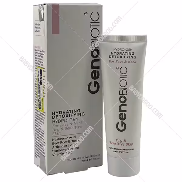 کرم رطوبت رسان و دتوکسیفای کننده پوست خشک ژنوبایوتیک