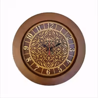 ساعت دیواری چوبی  مدل رویال   کد Cks613