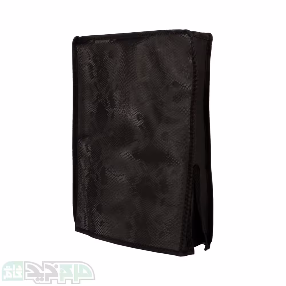 کاور کنسول PS5 طرح چرم مشکی