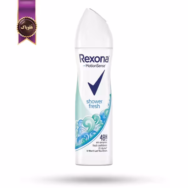 اسپری دئودورانت ضد تعریق زنانه رکسونا Rexona مدل شاور فِرِش Shower Fresh حجم 200 میلی لیتر (اورجینال)