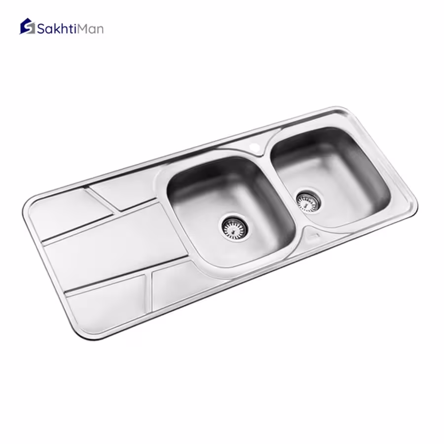 سینک ظرفشویی استیل البرز مدل 217 توکار