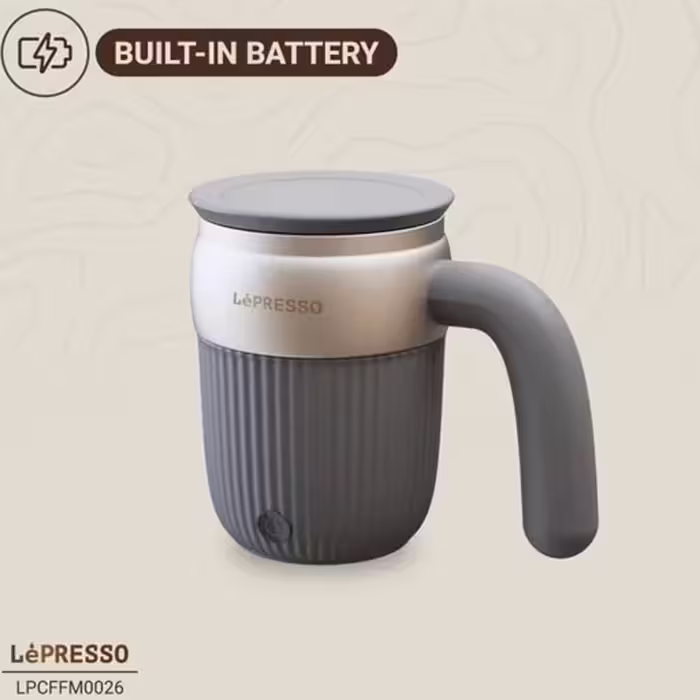 ماگ همزن دار مغناطیسی 450 میلی لیتر برند لپرسو مدل LP026
