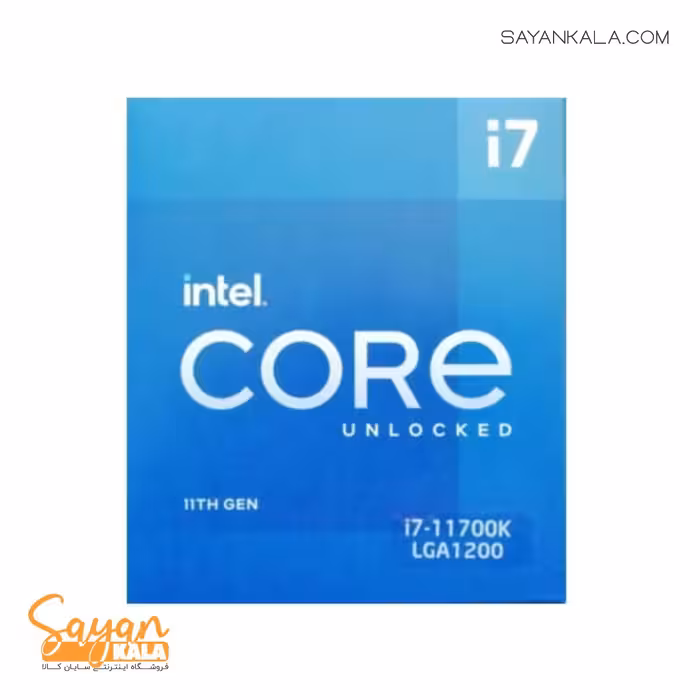 سی پی یو باکس اینتل مدل INTEL I7 11700K