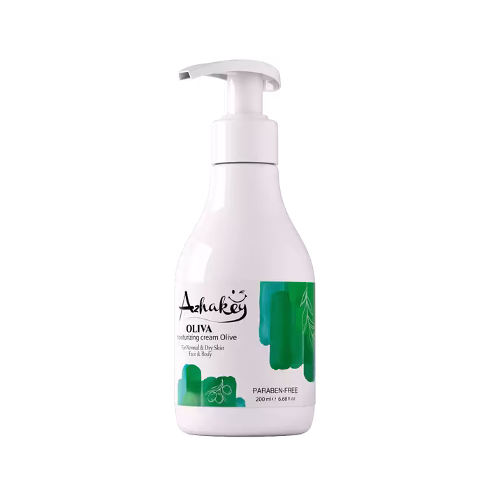 کرم مرطوب کننده زیتون آژاکی | Azhaki olive moisturizing cream OLIVA