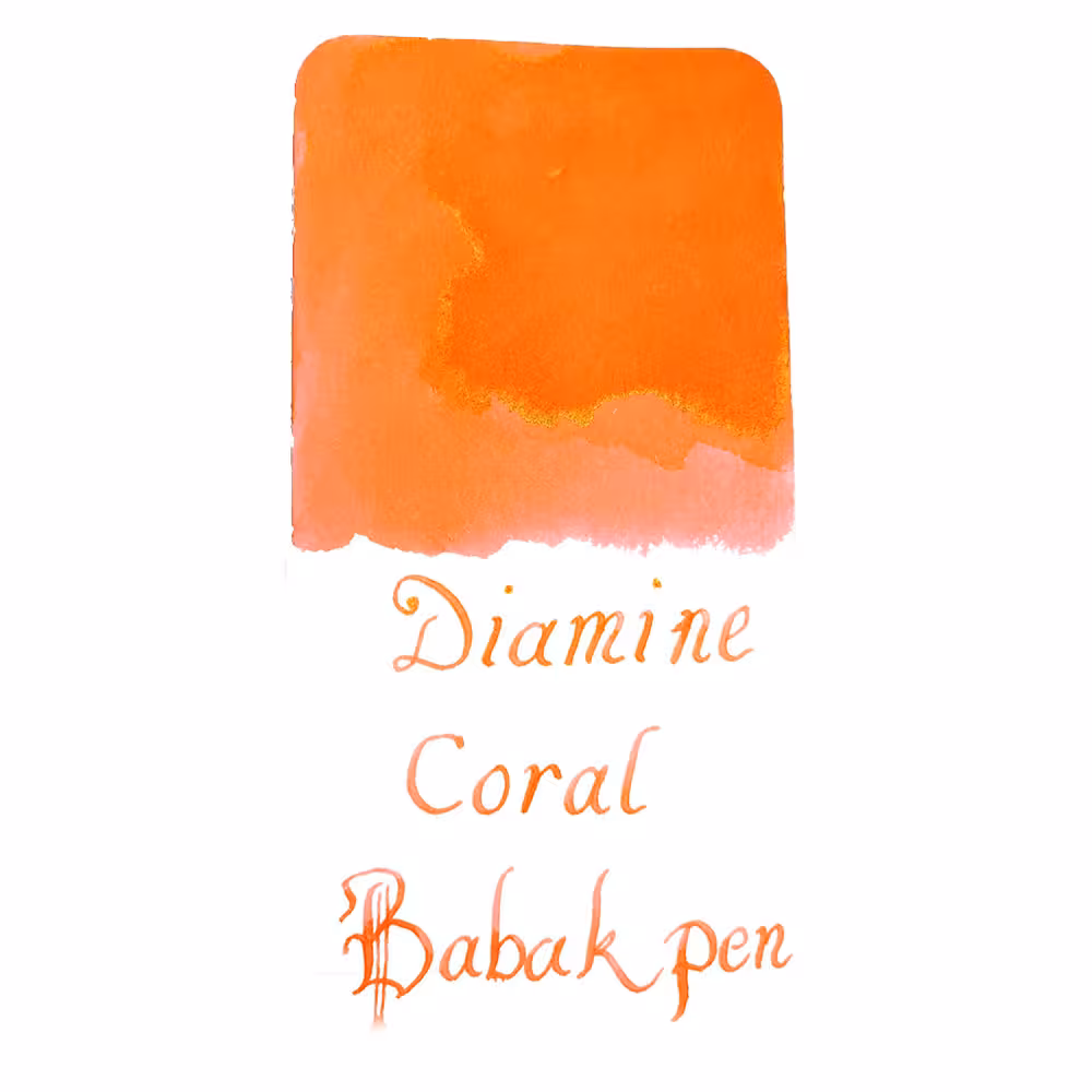 جوهر خودنویس دیامین مرجان DIAMINE INK Coral