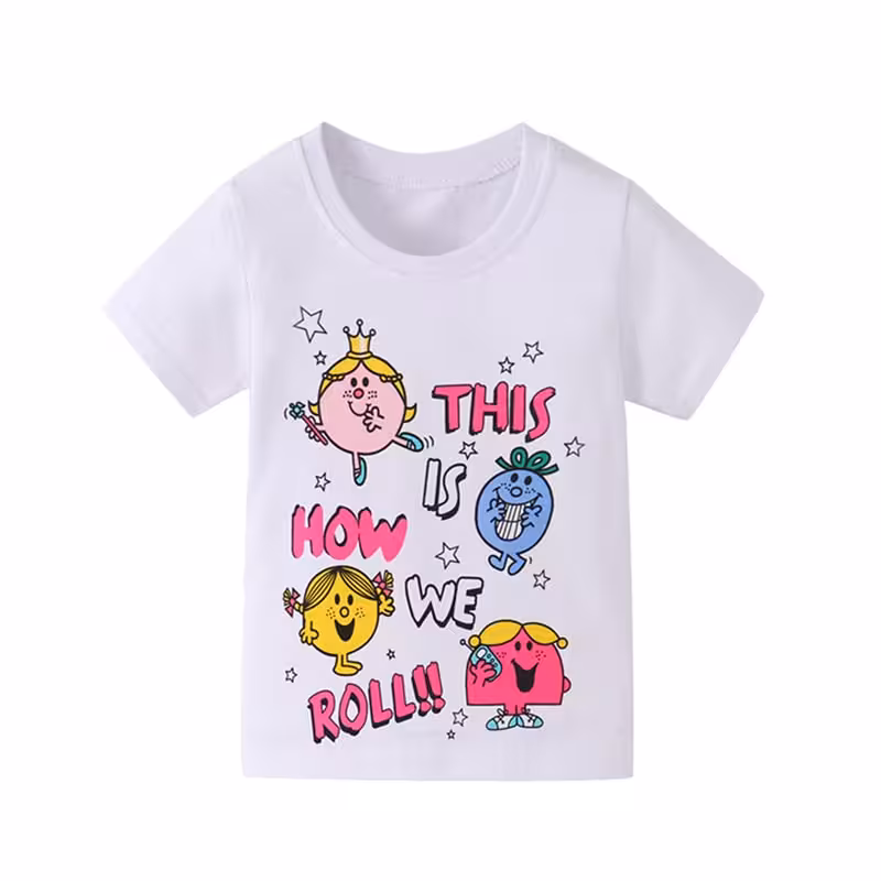 تیشرت آستین کوتاه بچگانه طرح ایموجی