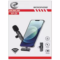 میکروفون یقه ای بلوتوثی ایکس پی XP-Z8 تایپ سی