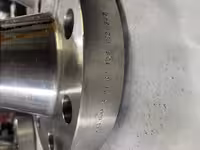 فلنج گلودار "3 ریس فیس  کلاس 600  رده 10 B16.5 از جنس   SA182/F347